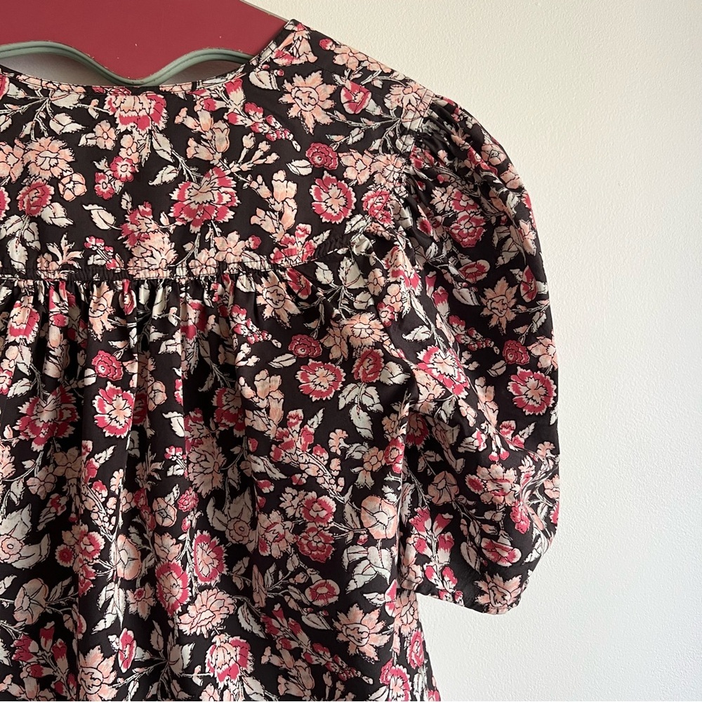 Rebecca Taylor La Vie Falaise Top in Floral Print - Picture 11 of 13
